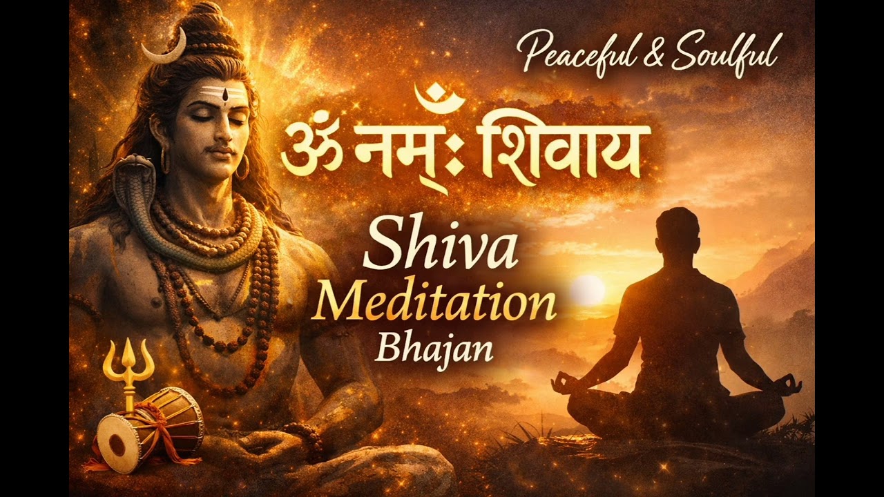 Om Namah Shivaya 🕉️ | Calm Shiva Dhyan Bhajan | Soulful Meditation Music 
