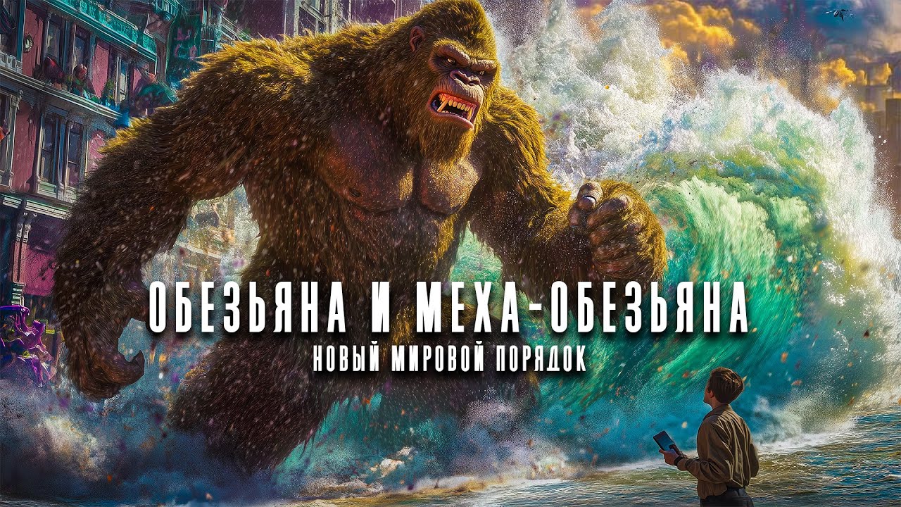 👊🌌 КИНГ КОНГ И КИБЕР-ОБЕЗЬЯНА! БОЛЬШАЯ УГРОЗА ТРЕБУЕТ БОЛЬШИХ ГЕРОЕВ! Боевик, Научная фантастика