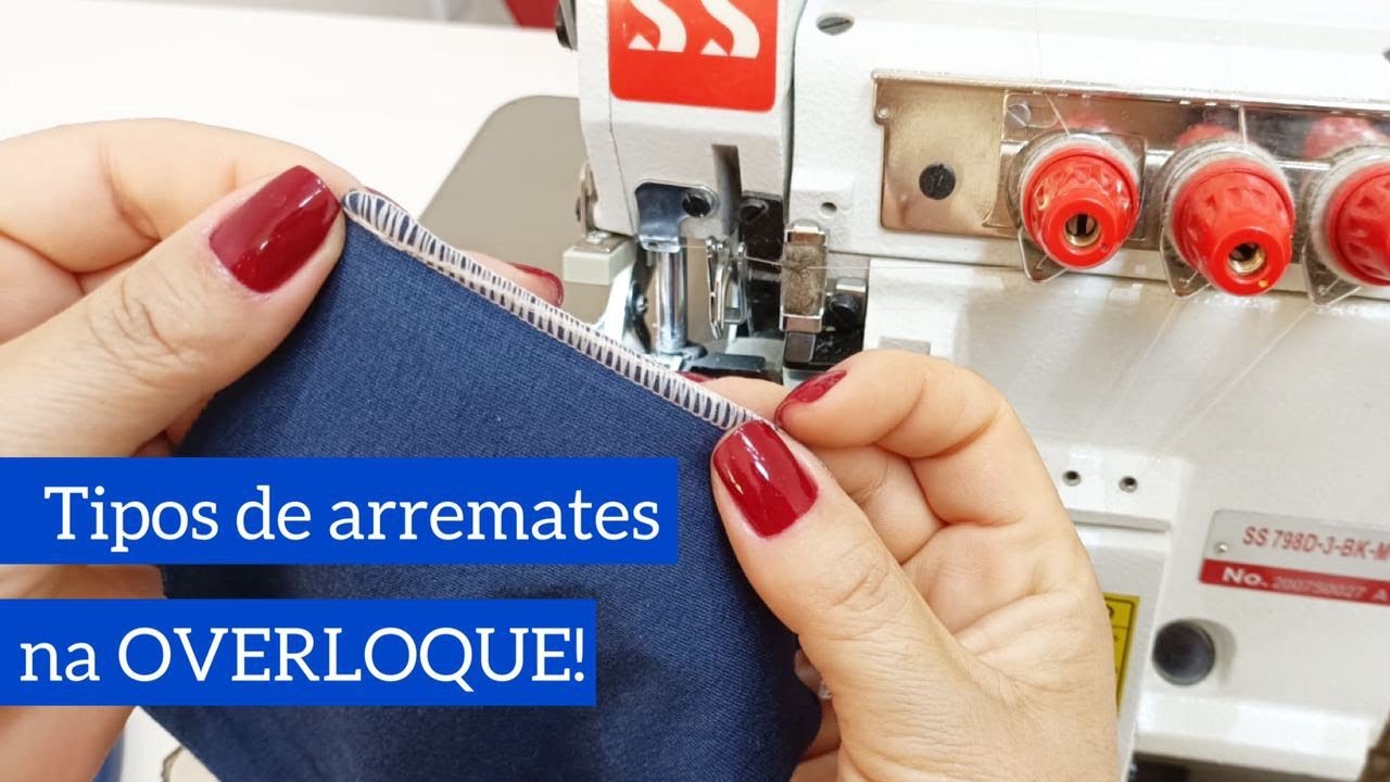 Tipos de arremates na overloque #lucienenunes #lutododia #dicas #dicasincriveis