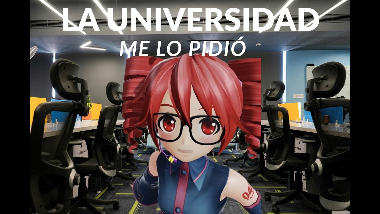 hombre otaku local sufre de esquizofrenia y se pone a hablar de temas laborales