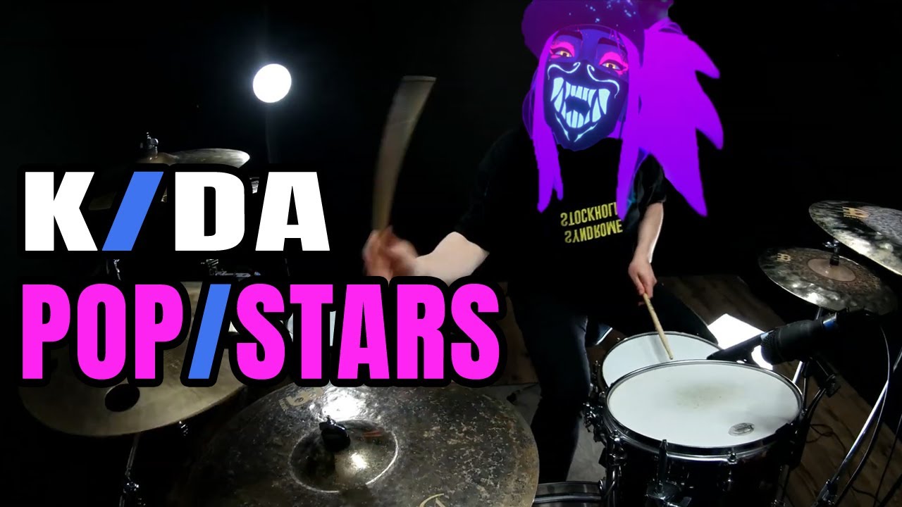 K/DA - POP/STARS (팝스타) │ (드럼커버) Drum Cover by JYK