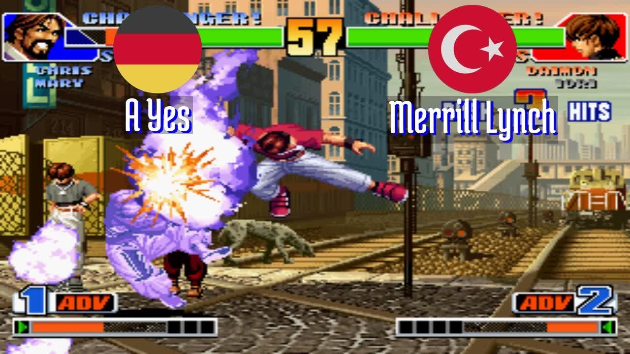 FT3 @kof98: A Yes (DE) vs Merrill Lynch (TR) [King of Fighters 98 Fightcade] Jan 23