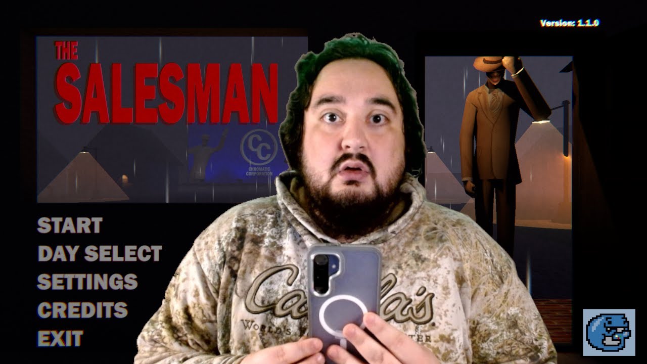 Let's play The Salesman!! Horror game about consumerism!