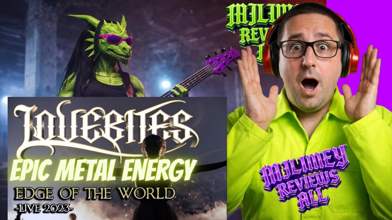 LOVEBITES – Edge of the World (Official Live Video • Memorial For The Warrior Souls) | Reaction! 🤯⚔️