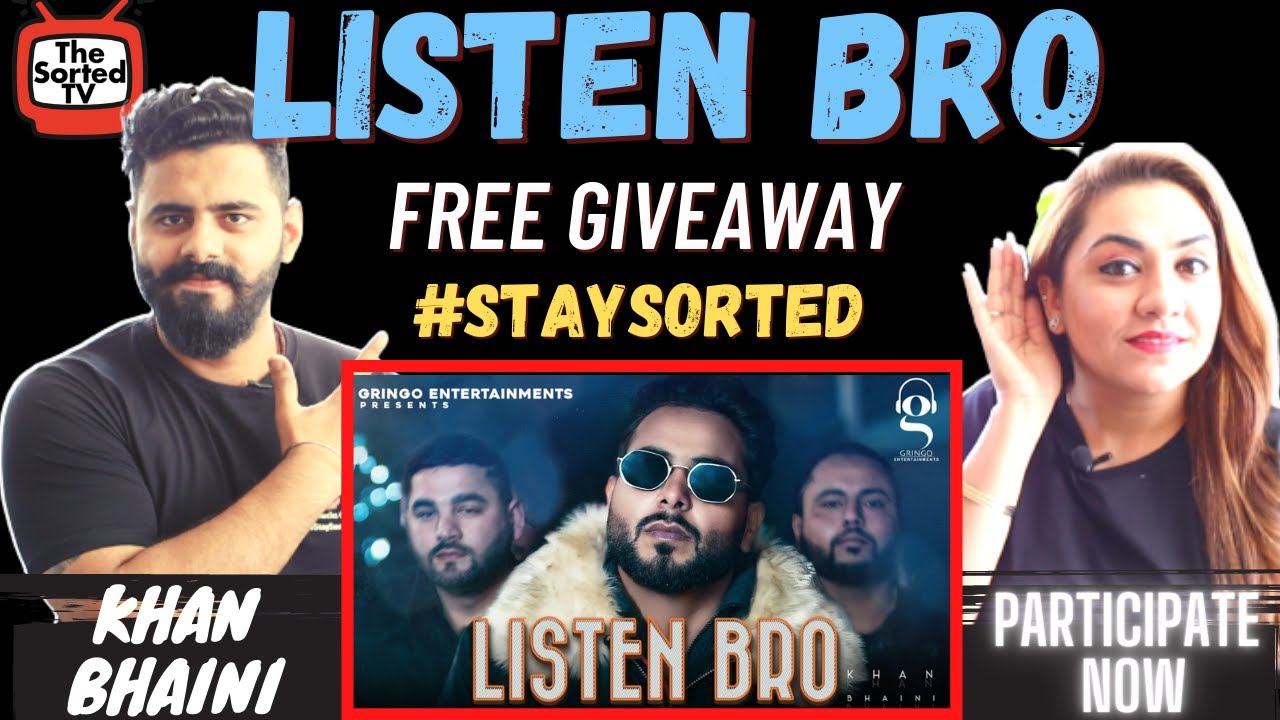 Listen Bro | Gal Sun Makhna | Khan Bhaini | PenduBoyz | Delhi Couple Reactions | Give Away
