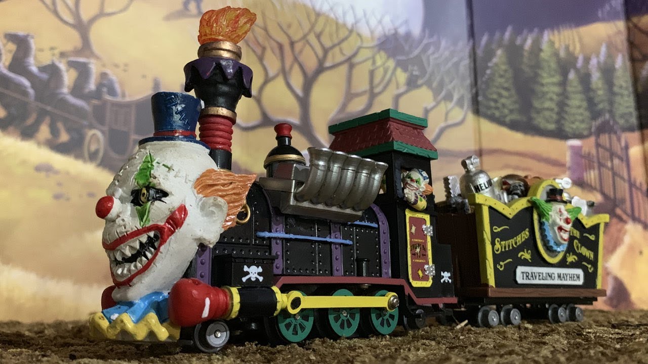 Crazy Clown Express - 2019 Lemax Spooky Town Review