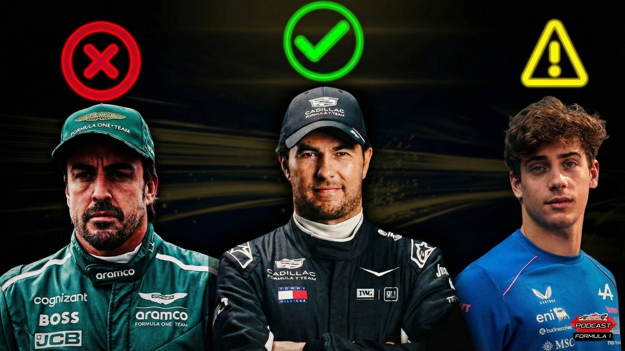 PODCAST F1 2026: 🎙️ Checo DEBUTA 🥊 Colapinto competitivo? ALONSO EN LAS SOMBRAS 🌑 #FERRARI #MCLAREN