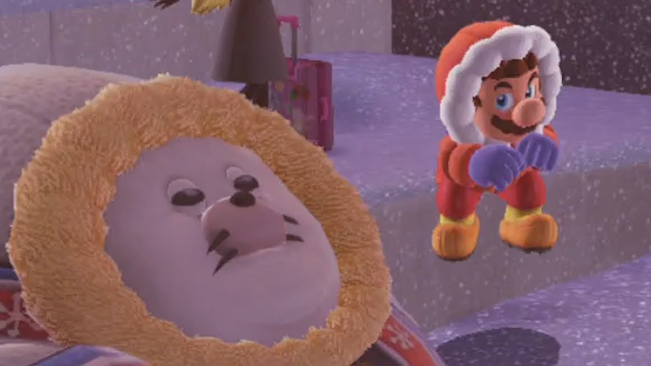 Super Mario Odyssey 100% Walkthrough Part 19 - Snow Kingdom Revisited