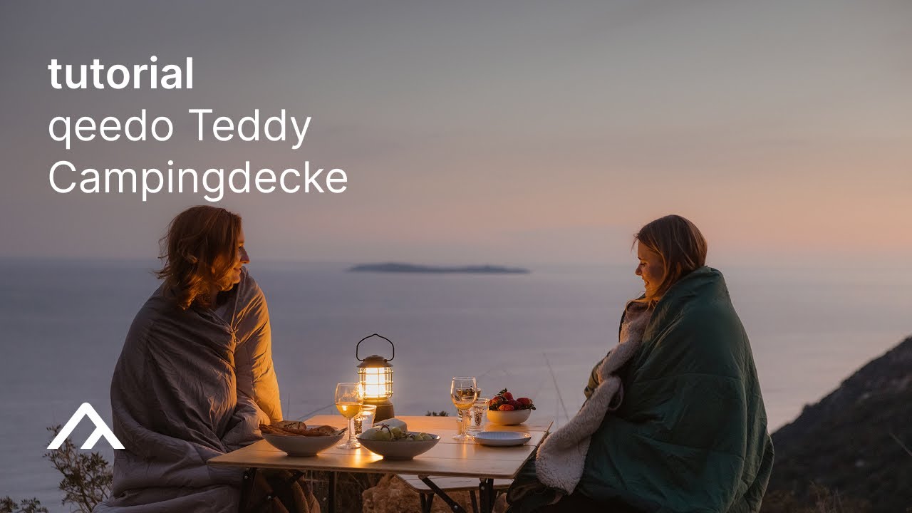 qeedo | Teddy. Campingdecke - Tutorial