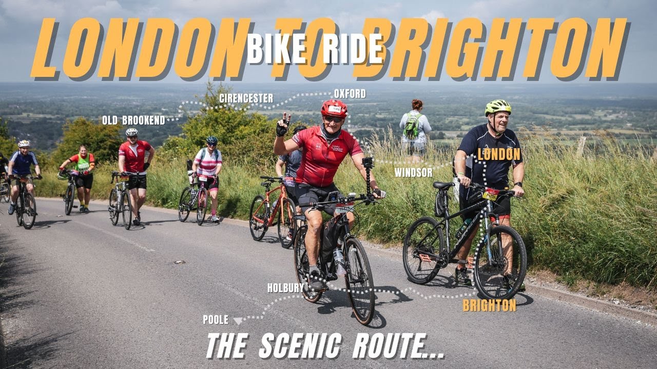 London to Brighton Bike Ride 2025 - The Scenic Route