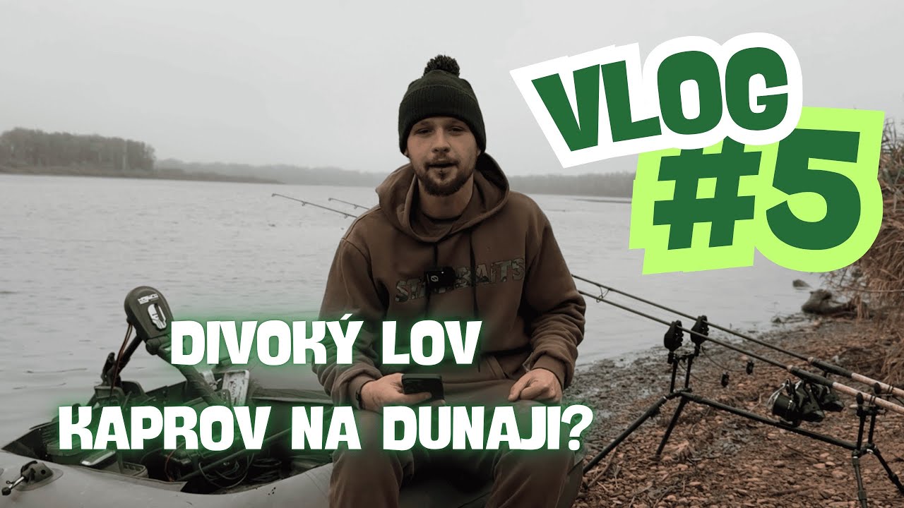 Lov kaprov na divokom Dunaji | VLOG 5
