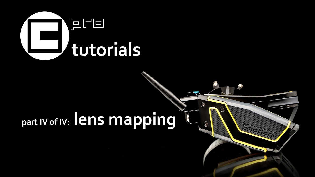 cPRO walk through part IV of IV (lens mapping)
