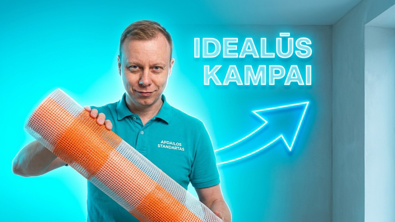 VIDINIS KAMPAS KAIP JĮ UŽARMUOTI, KAD NESUSIDARYTŲ ĮTRŪKIMAS.