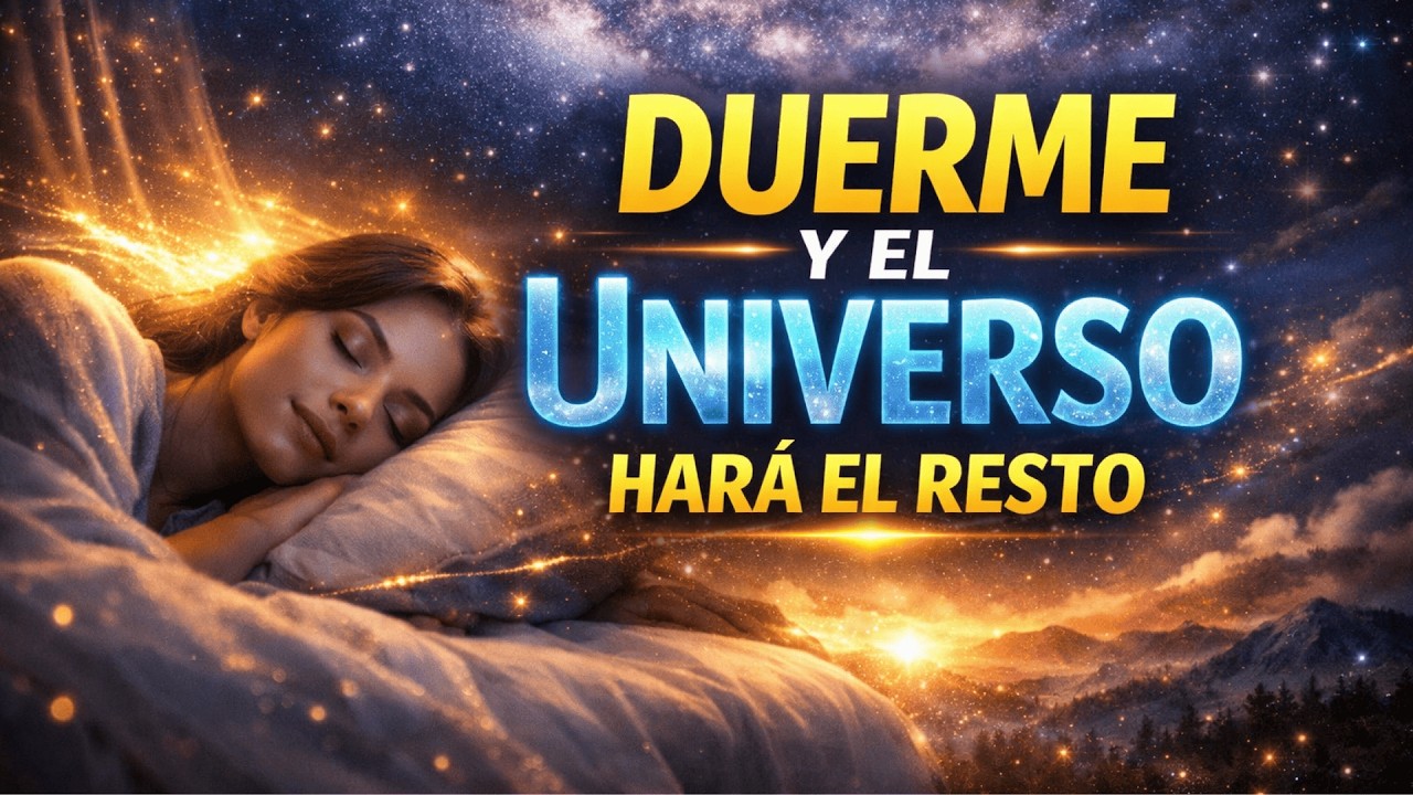 DUERME MIENTRAS EL UNIVERSO TRABAJA POR TI | Oración Poderosa Antes de Dormir