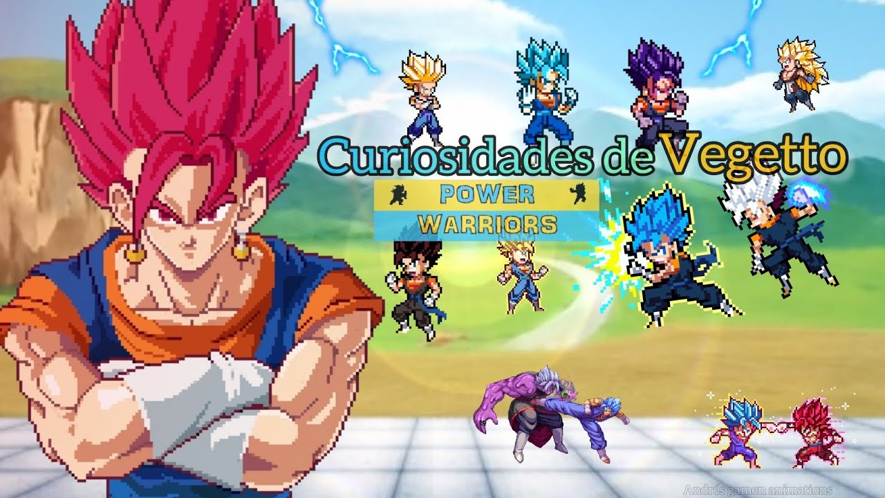 20 curiosidades y secretos Del Personaje De Vegetto En POWER WARRIORS que quizás no sabías 💥🕵️