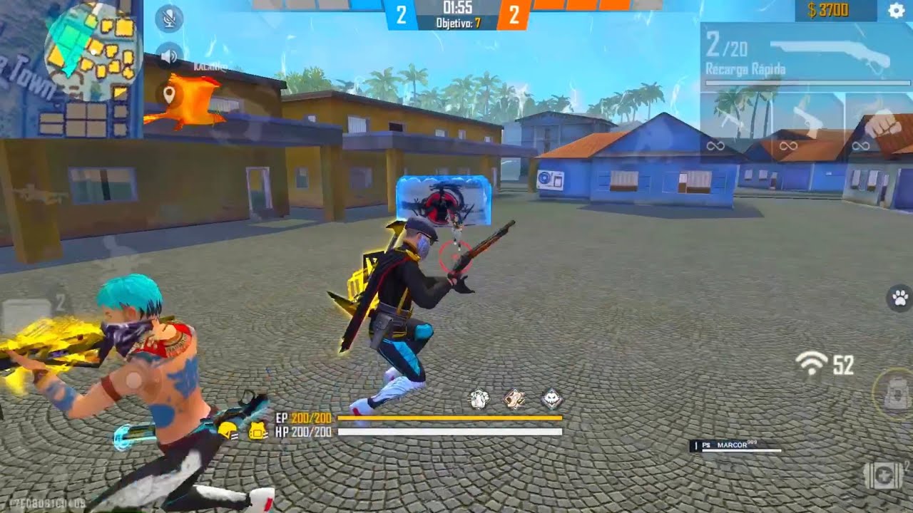Full Gamplay 3vs1 Marco R🇲🇽