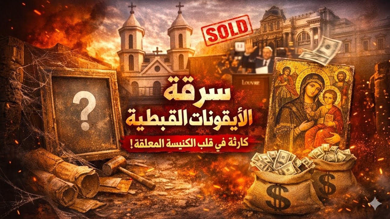اختفاء 110 ايقونة.. سر مرعب داخل الكنيسة المعلقة _ من القاهرة الى المزادات العالمية