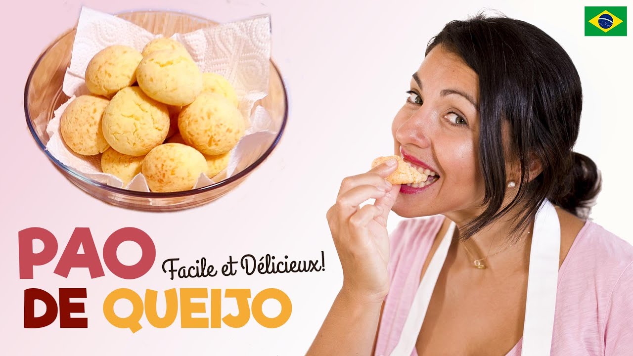 PAO DE QUEIJO - Pain de fromage - RECETTE brésilienne 🍪😋😍