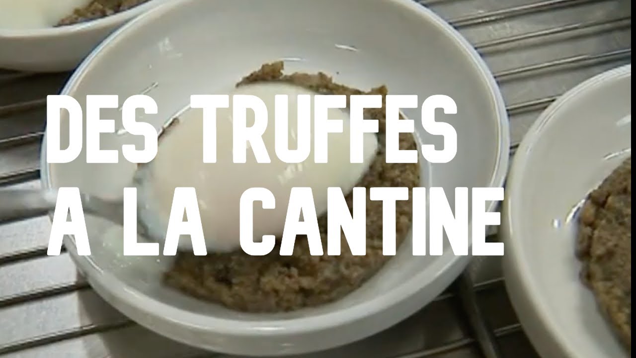 Des truffes à la cantine du collège de Lézignan-Corbières (Aude)