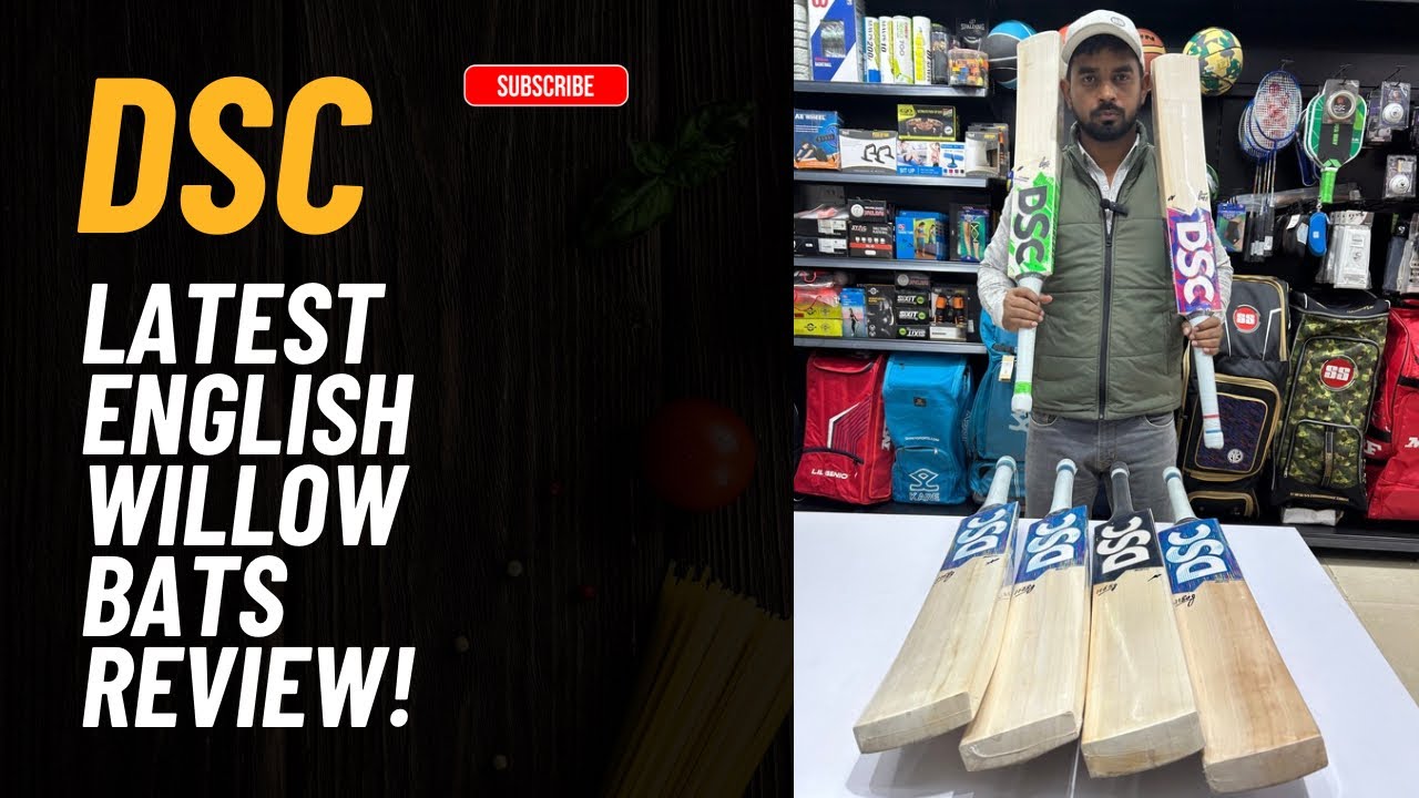 Dsc Latest English Willow Bats Review | Ai Sports Delhi | +919667010575/8287417792 