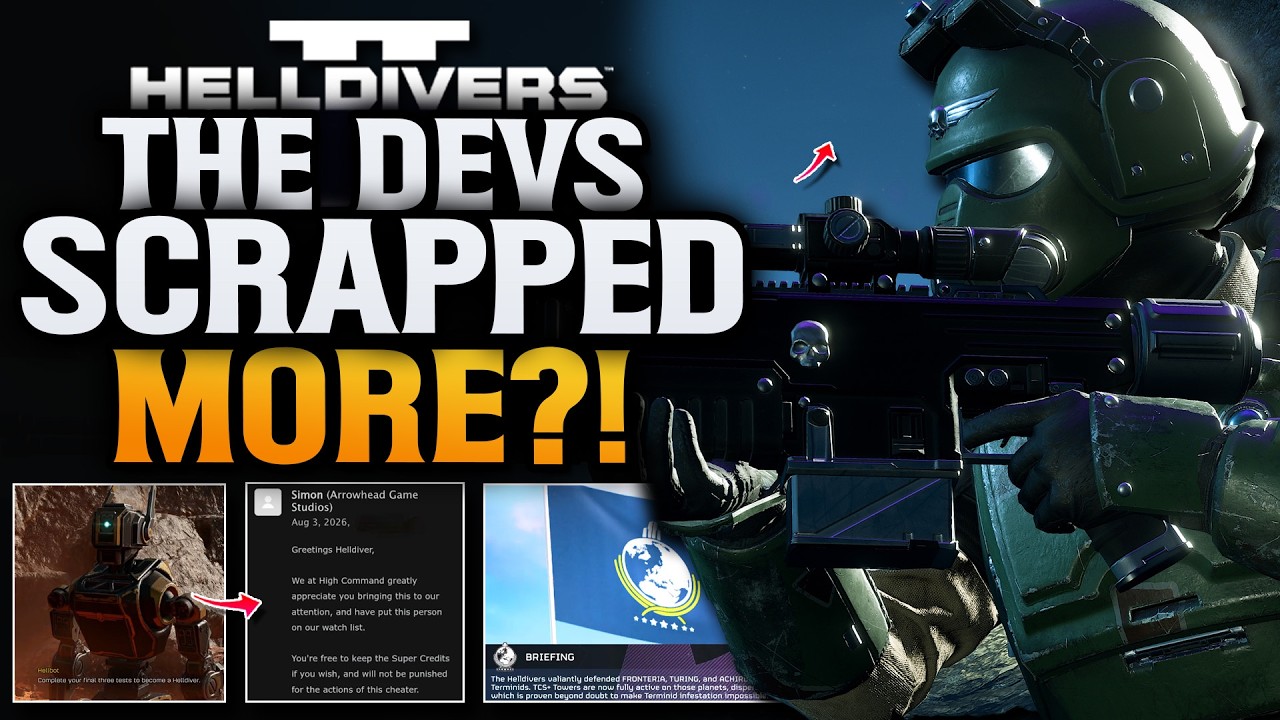 Helldivers 2: вырезанный контент и еще одна крупная победа?!