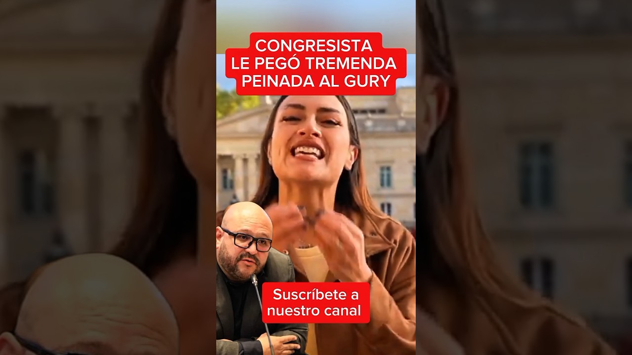 Congresista del Pacto Hist&oacute;rico le dio cachetada al Gury del bate #pol&iacute;tica #petro #cepeda #noticia