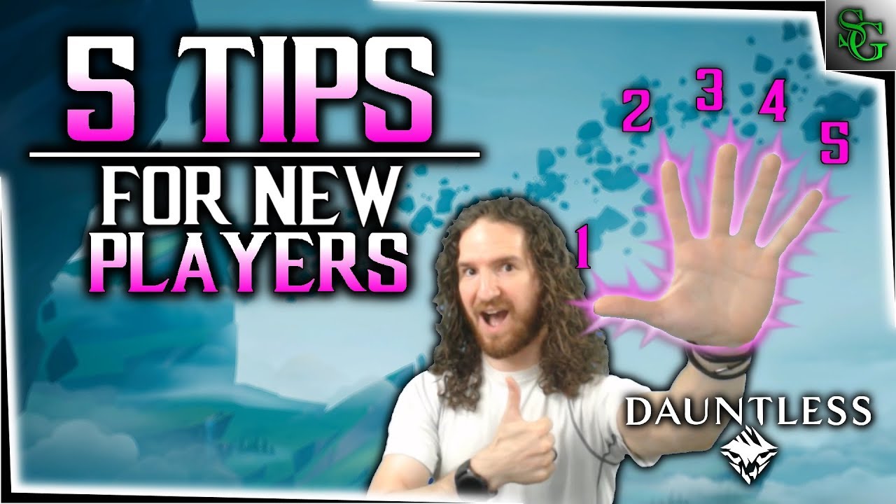 Dauntless - 5 Tips and Tricks for New Players