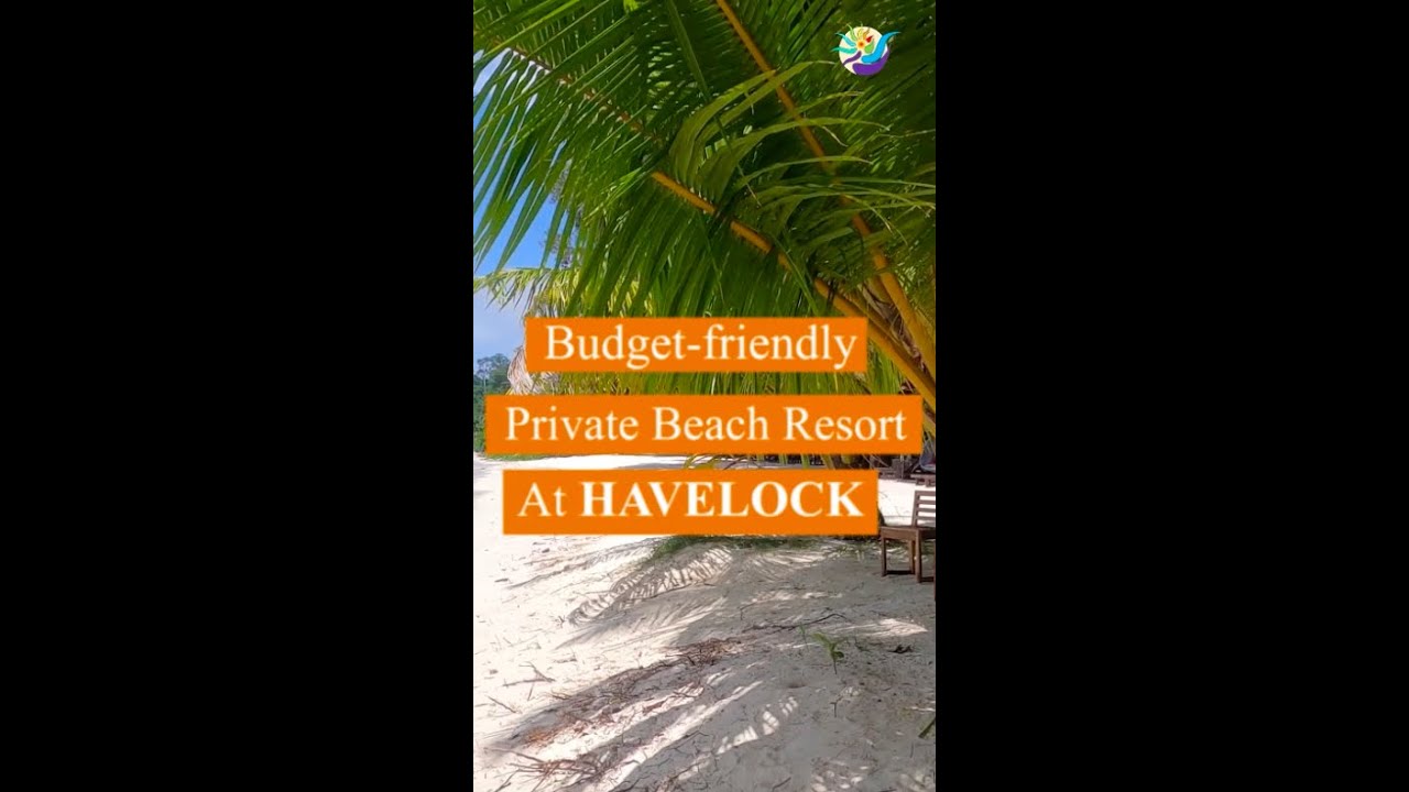 Private Beach Resort at Havelock #havelockisland #budgetresort #andamanislands
