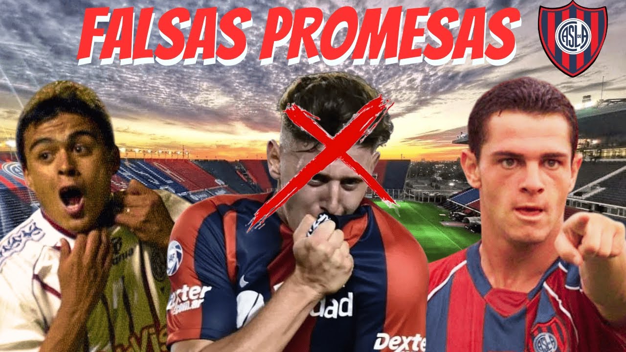 PINTABAN PARA CRACKS Y TERMINARON SIENDO FALSAS PROMESAS | SAN LORENZO
