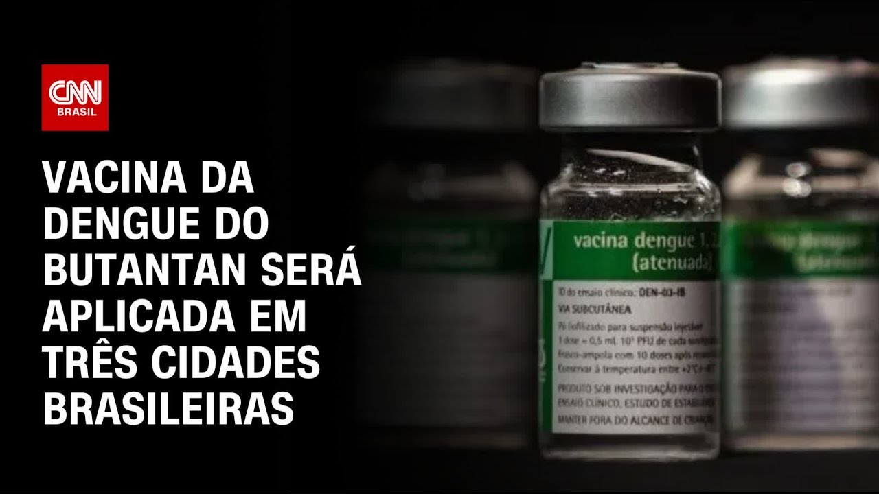 Aplica&ccedil;&atilde;o da vacina da dengue do Butantan come&ccedil;ar&aacute; a partir do dia 17 | CNN PRIME TIME