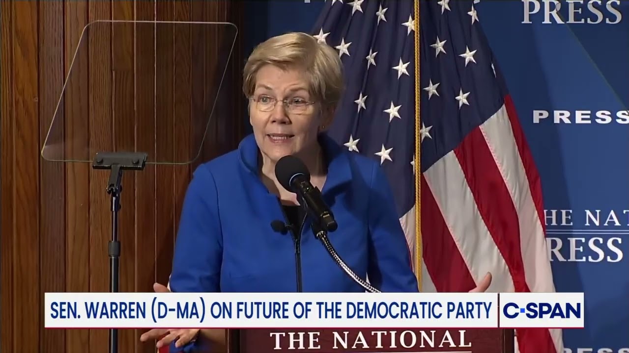 Sen. Warren on Democratic Party Being Called 