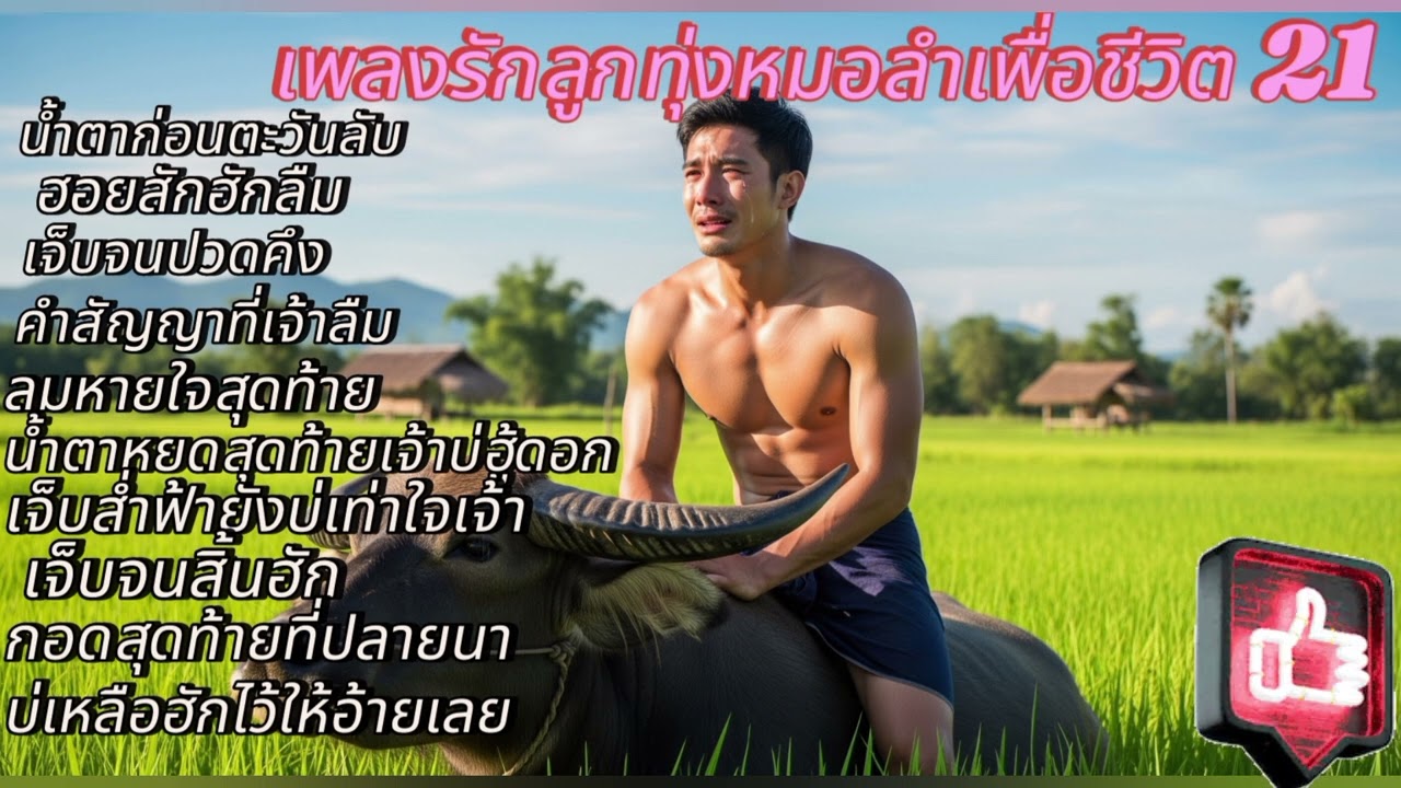 เพลงรักลูกทุ่งหมอลำเพื่อชีวิตชุดที่21/รวมเพลงลูกทุ่งเพราะๆ/ลูกทุ่งอีสาน/ลูกทุ่งอินดี้🎧🎧
