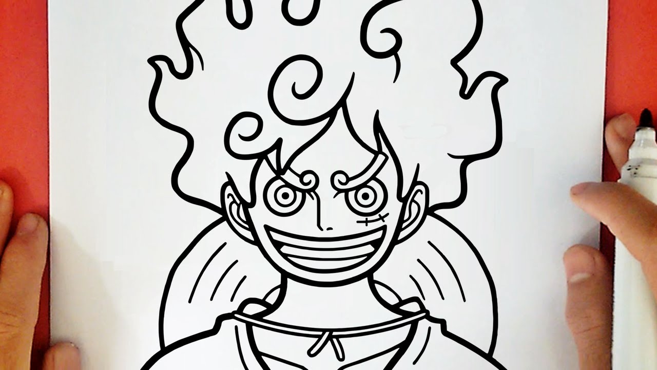 COMMENT DESSINER LUFFY GEAR 5 | ONE PIECE