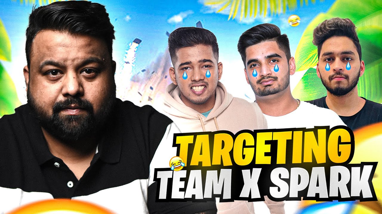 TARGETING TEAM X SPARK *Epic 😂* | Funny BGMI Highlights