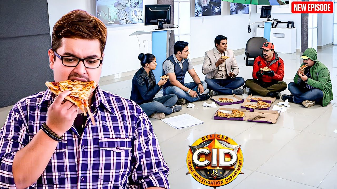 CID team ने Bureau में की पिज़्ज़ा party ! || CID || Latest  Episode ||