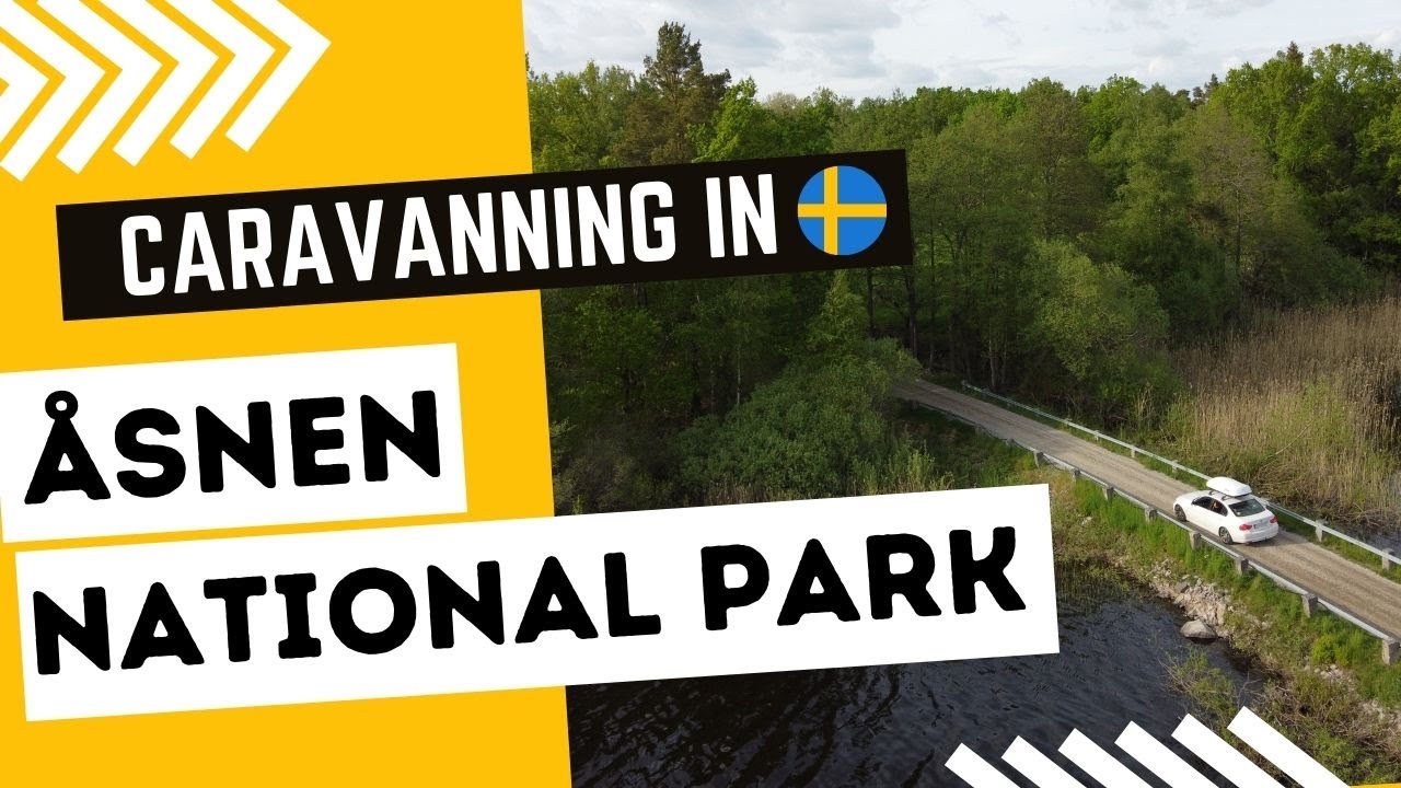 Camping with Caravan in Sweden - &Aring;snen National Park | Rainy Days & Amazing Views