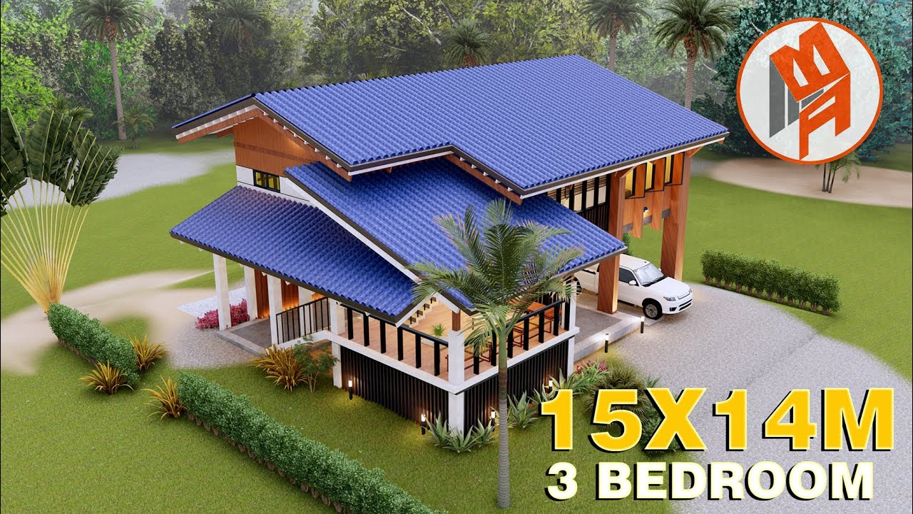 Elevated House Design - Modern FARM HOUSE 3 Bedroom