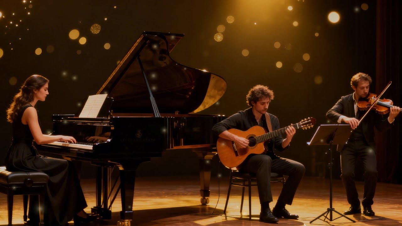 So Quiet, So Beautiful 🎻 Emotional Piano, Violin & Cello for Calm Nights & Gentle Relaxation