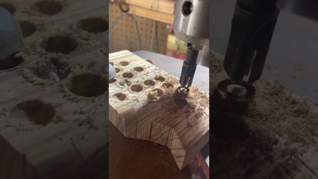 Making inlay dots (fretmarkers)