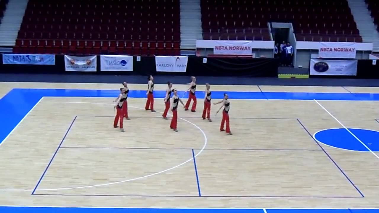 EK Tsjechie 2011, senioren twirlteam