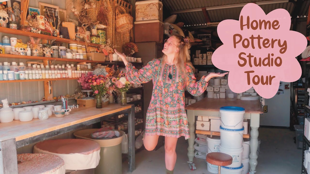Home Pottery Studio Tour 2022 ✿ Before I move into my new space!