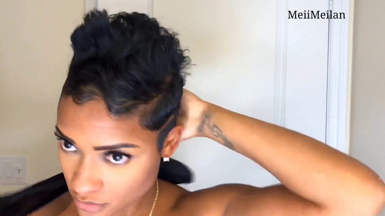 HOW TO CUT PIXIE MOHAWK