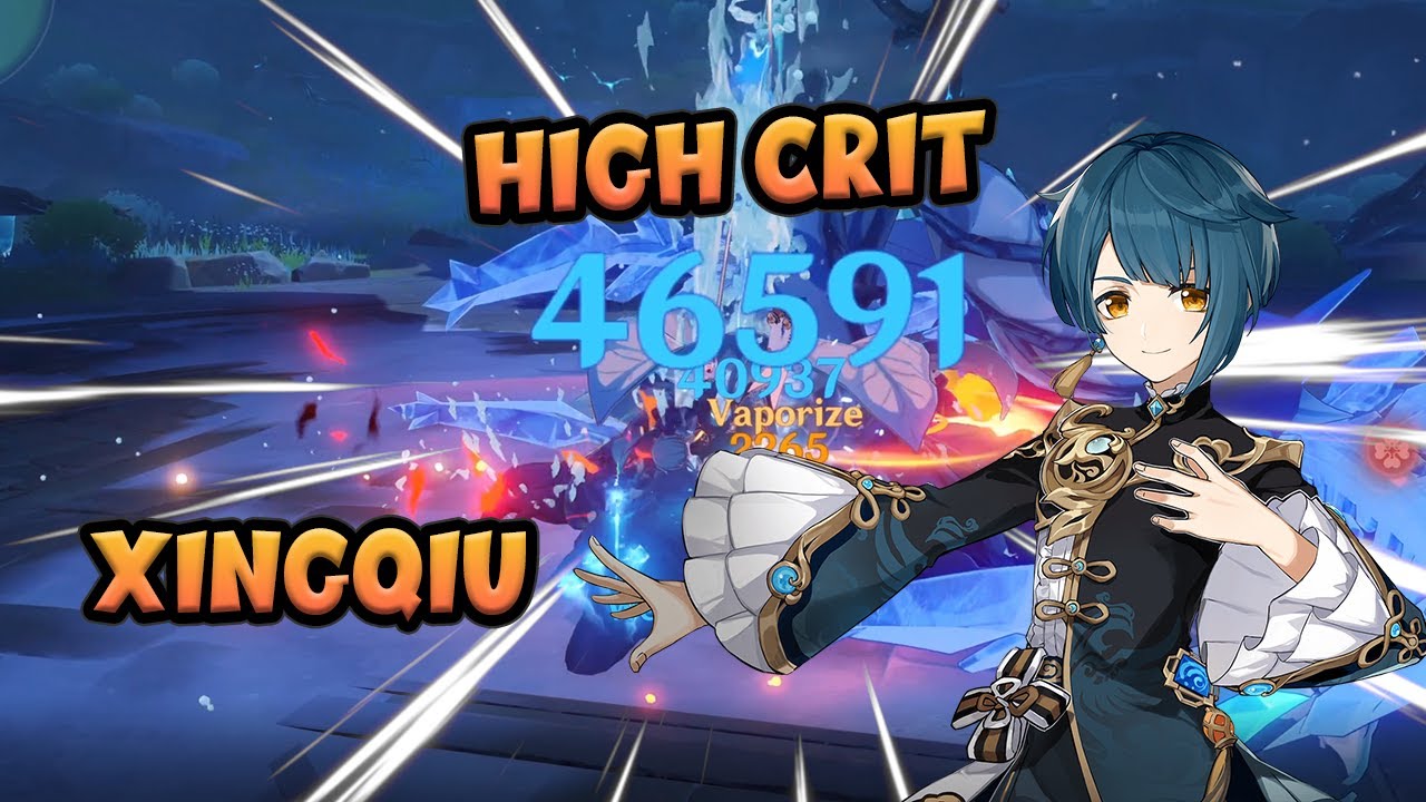 Xingqiu Main DPS one shot bosses | Genshin Impact |