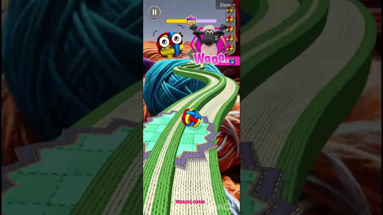 Going Balls IMPOSSIBLE move ChallangeCOMPLETED 😱🔥🏆 #gaming #games #ballgame #goingballs #goingbolls