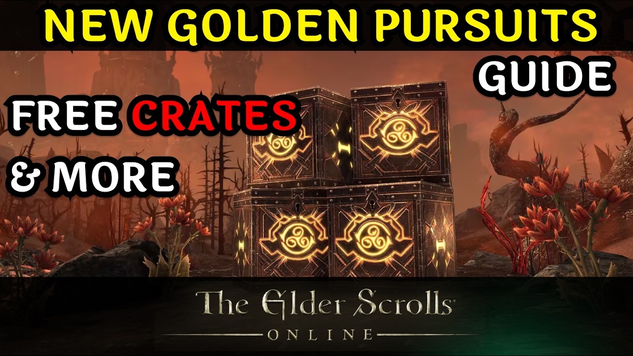 Free Crown Crates & More Now in ESO (Golden Pursuits Guide)