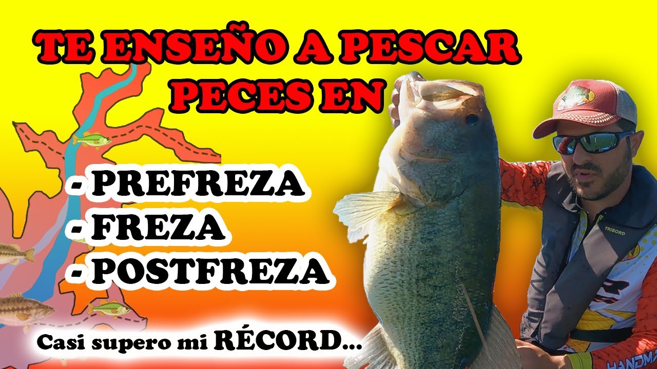 🐟🔥 PESCANDO PECES en PreFreza - Freza - PostFreza en una misma jornada. CASI supero mi RÉCORD