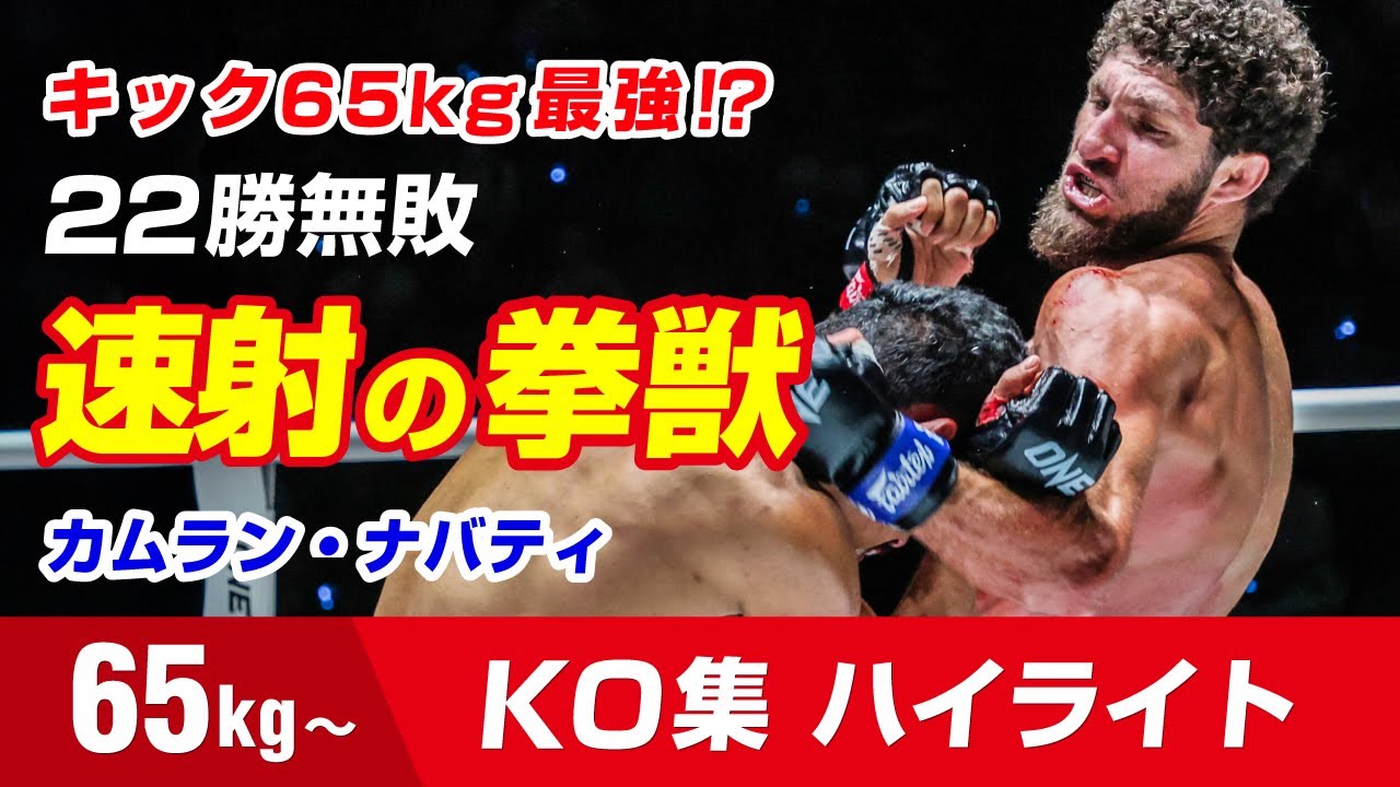 ステロイド発覚 22勝無敗 カムラン・ナバティ Kiamran Nabati Knockout Highlights