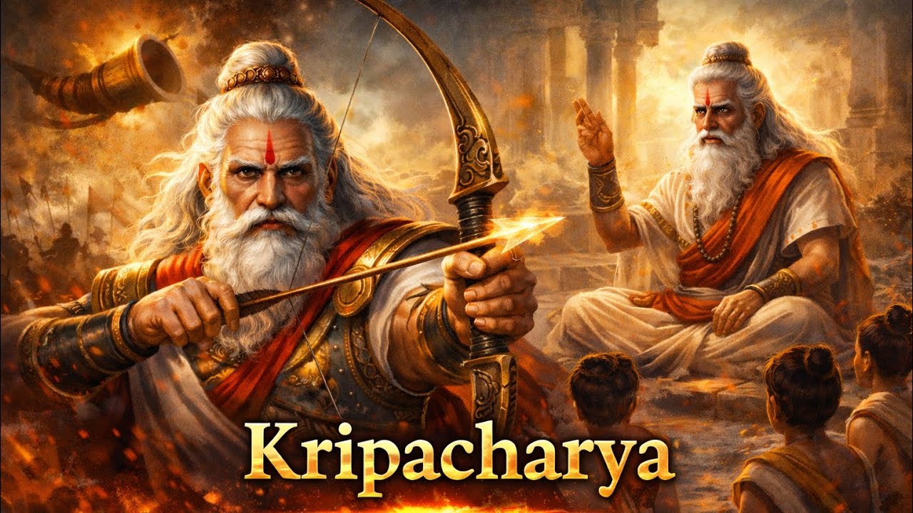 Kripacharya : The Immortal Guru of Mahabharata | Untold Story | कृपाचार्य : जिसे समय नहीं रोक सका। 