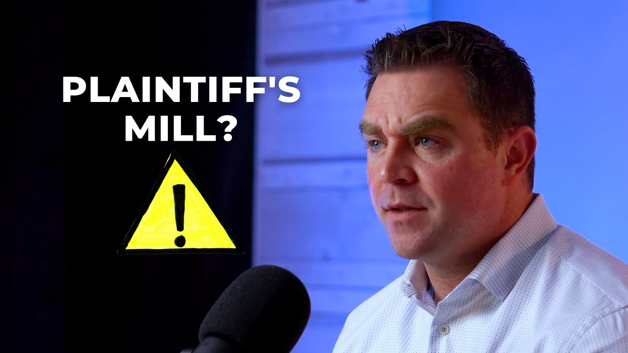 What is a Plaintiff's Mill? Watch out for these Law Firms ⚠️