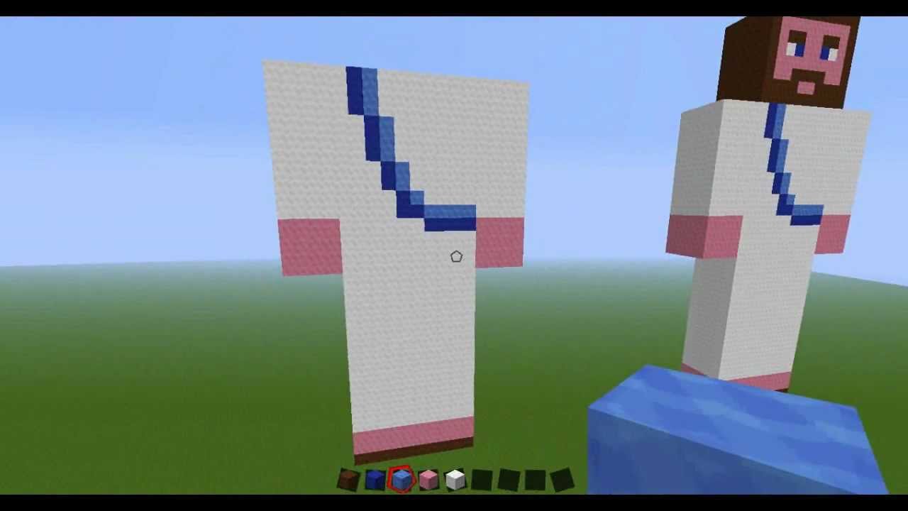 Minecraft, Jesus Statue Tutuorial
